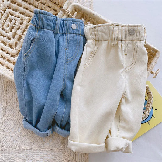 Kids High Waist Jeans for Boys & Girls