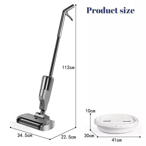 2 in 1 Cordless Electric Mop and Sweeper