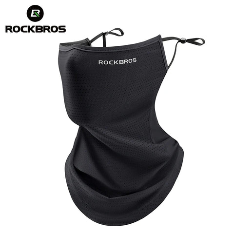 ROCKBROS Summer Ice Silk Mask - Anti-UV snel drogende gezichtsbedekking en nekbescherming
