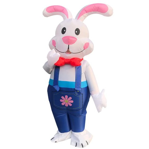 Easter Bunny Inflatable Costume for Adult