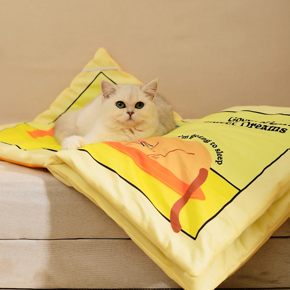 Book Style Cat Mat for Dogs and Cats - Portable and Fun Pet Mats
