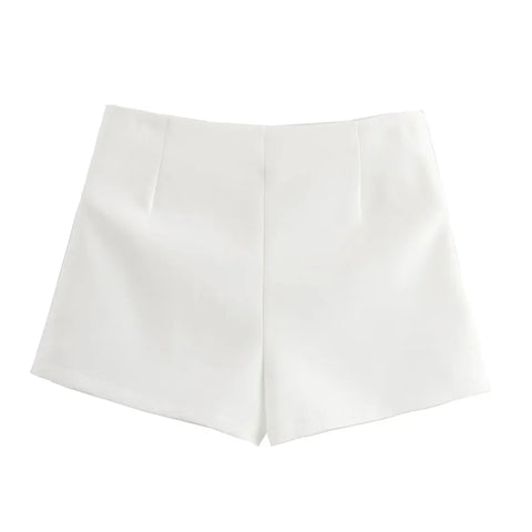 MUJER 2025 Pink White Mini Skirt - Stylish Summer Bow Skort for Women