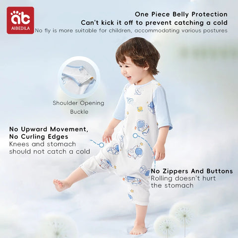 AIBEDILA Zomer Baby Peuter Bodysuits - Comfortabel &amp; Stijlvol voor Kleine Avonturen 