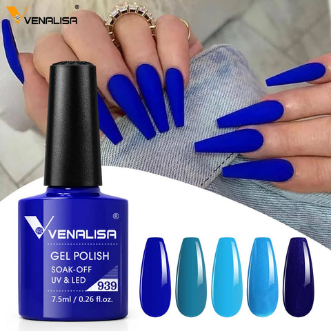 Venalisa Nude Color Gel Base &amp; Nowipe Top Coat Set 
