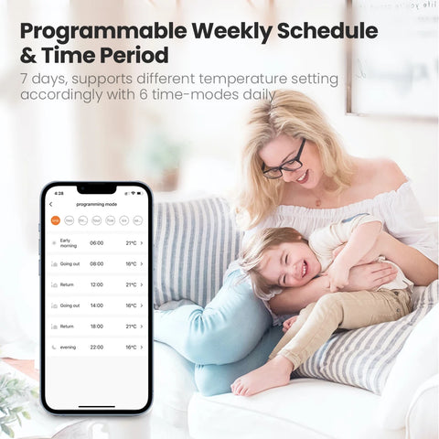 AVATTO Tuya ZigBee Smart TRV Thermostat