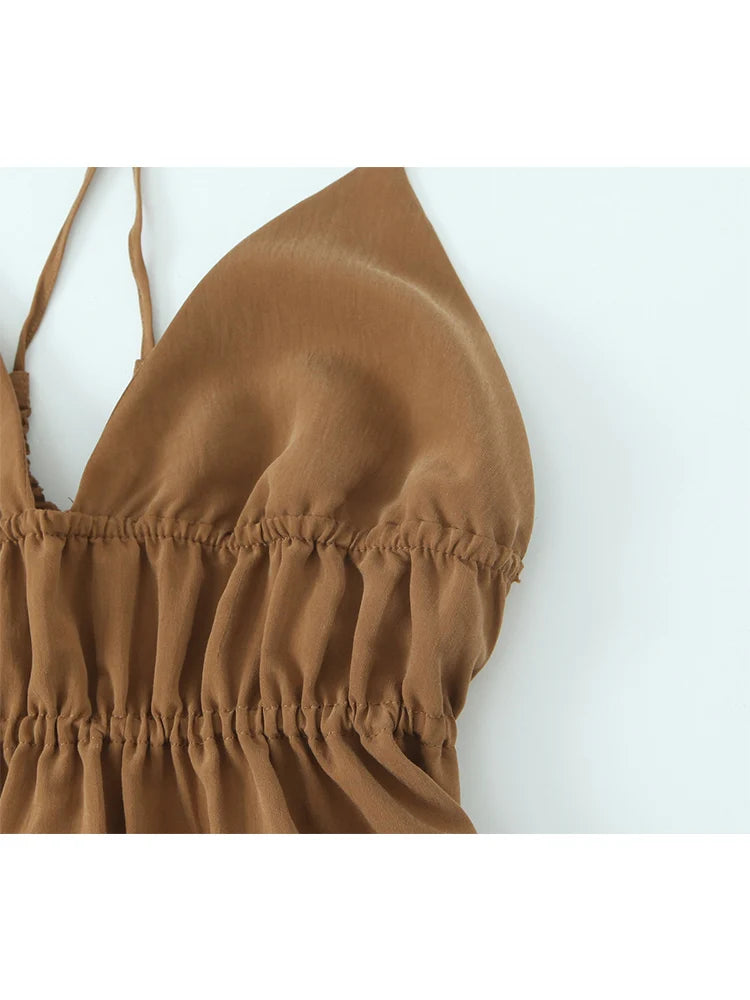 TFMLN Women Retro Sling Dress