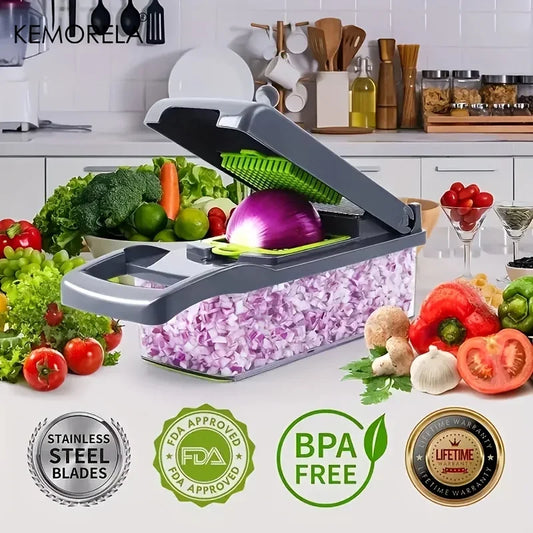 14/16 in 1 Multifunctional Vegetable Chopper and Food Slicer