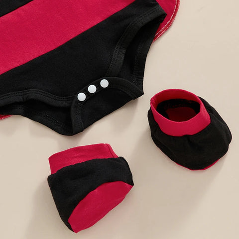 4-Piece Ladybug Costume Set for Newborns