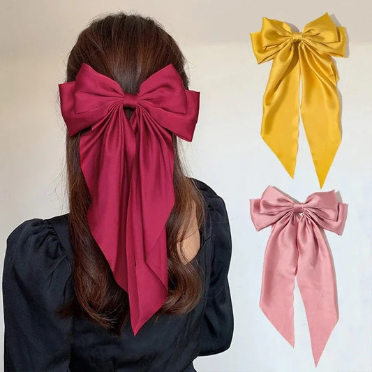 Grote strik haarspeld voor dames, Koreaanse hoofdbanden - elegante haaraccessoires 