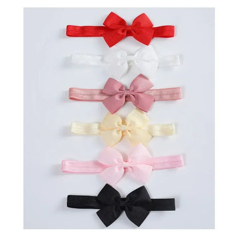 Knitted Cotton Baby Girl Socks with Headband