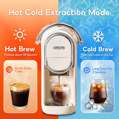 Cafelffe 3in1 Capsule Coffee Machine