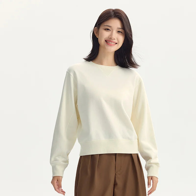 Semir Women's Basic Loose Sweatshirt