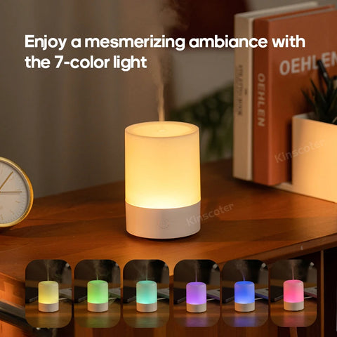 2024 Simple Aroma Diffuser - Desktop Mini Air Humidifier with RGB Light