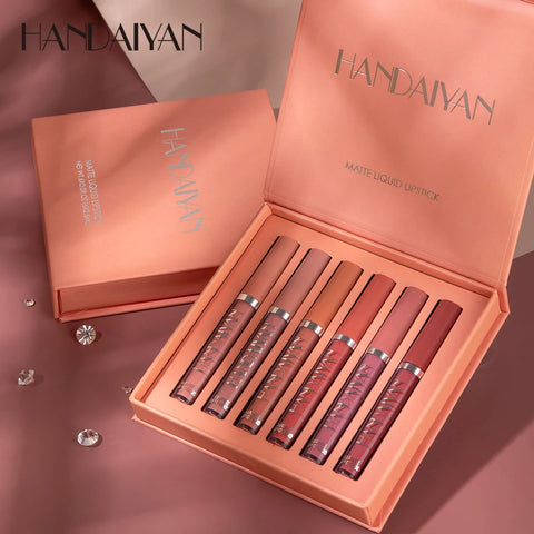 HANDAIYAN Set of 6 NonStick Cup Liquid Lipstick