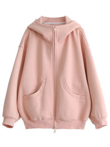 CHIC VEN Dames Oversized Sweatshirt met Capuchon 