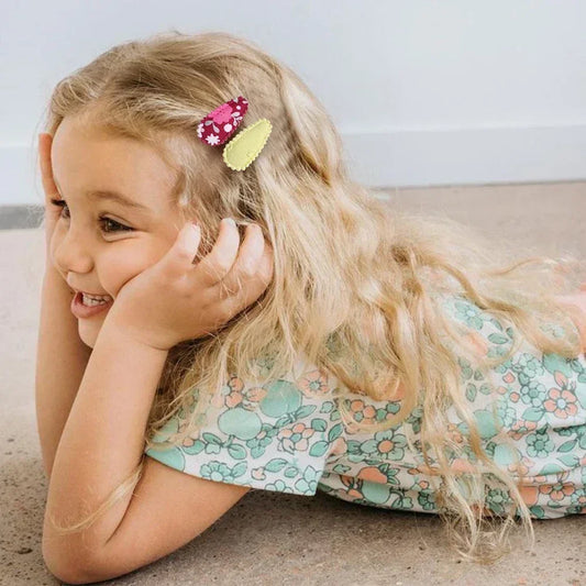 10/20 stuks katoenen haarspeldjes met print voor meisjes - stoffen geruite mini BB haarspeldjes - schattige babyhaaraccessoires - perfect nieuwjaarscadeau 
