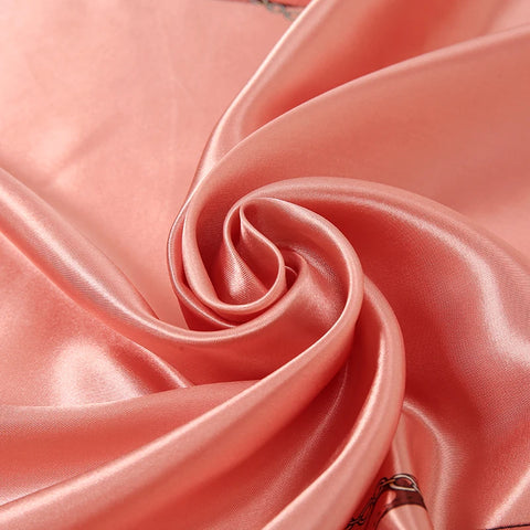 Elegant Silk Square Scarf for Women