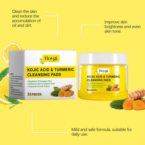 Turmeric Cleansing Pads for Smooth Skin