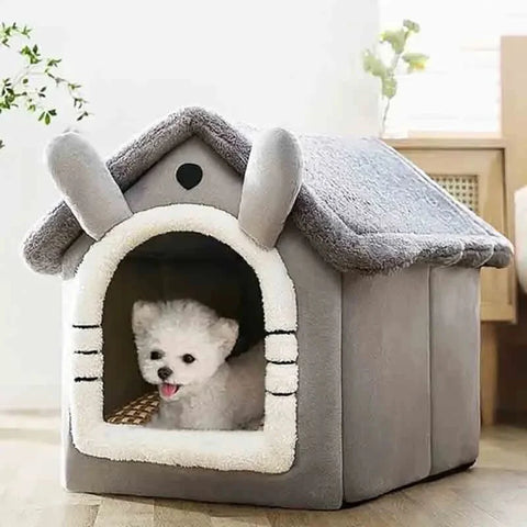 Gezellig hondenhok voor binnen - Zachte tent voor kleine tot grote huisdieren