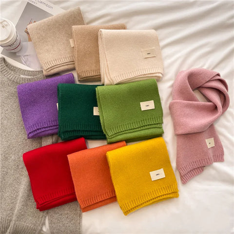 Korean Cashmere Scarf for Women