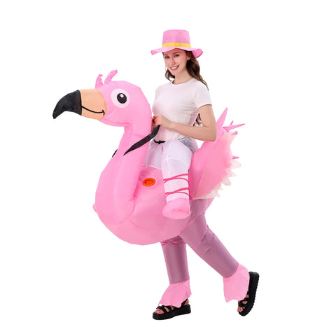 Flamingo Inflatable Costume for Halloween and Christmas
