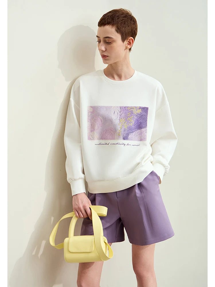 Amii Minimalism Women's Hoodies 2024