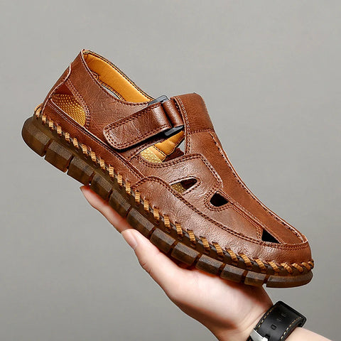 Handgefertigte Freizeitschuhe aus Leder für Herren