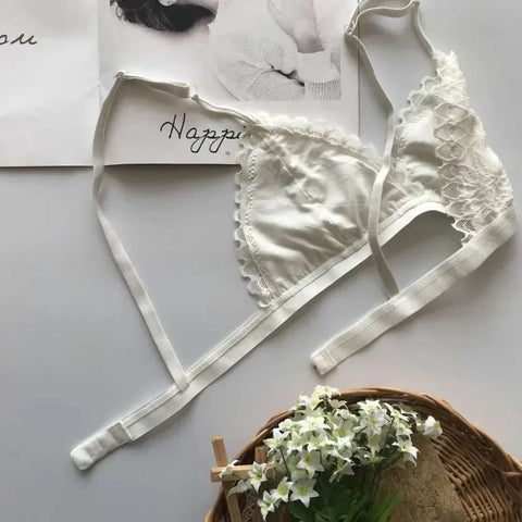 Summer Lace Tube Top Bralette for Women - Lightweight Transparent Lingerie