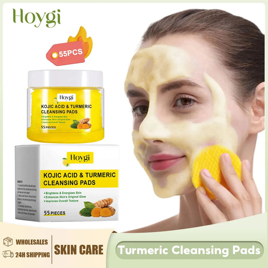 Turmeric Cleansing Pads for Smooth Skin
