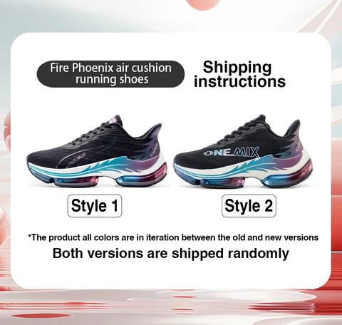 ONEMIX Men's Running Shoes - Air Cushion Sneakers for Height Increase and Comfort