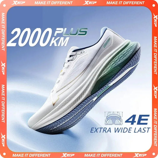 Xtep 2000km Plus Running Shoes - Lightweight Men's Training Sneakers