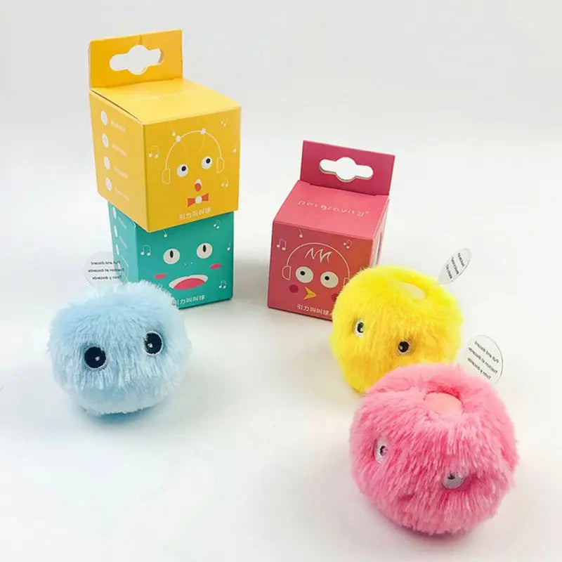 Smart Interactive Cat Toy Ball with Catnip - Engaging Pet Training Ball for Cats and Kittens