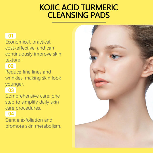 Turmeric Cleansing Pads for Smooth Skin