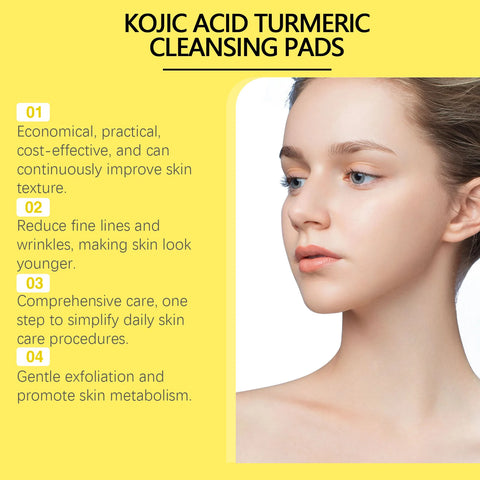Turmeric Cleansing Pads for Smooth Skin