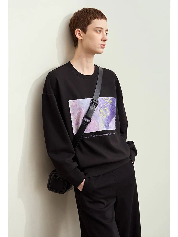 Amii Minimalism Women's Hoodies 2024