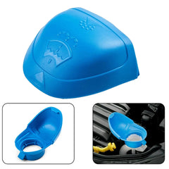 6V0955485 Wiper Washer Fluid Reservoir Tank Cover Cap for Audi VW - Blue Plastic Replacement