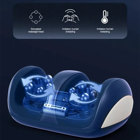 Extra Big Electric Foot Massager with Hot Compress and Shiatsu Kneading