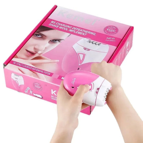 Kemei KM-189A USB Rechargeable Epilator