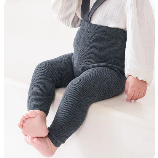 Infant Baby Suspender Leggings for Spring