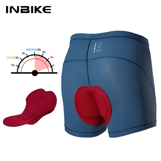 INBIKE Summer Men's Cycling Underwear Padded Bicycle Shorts