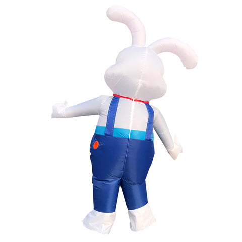 Easter Bunny Inflatable Costume for Adult