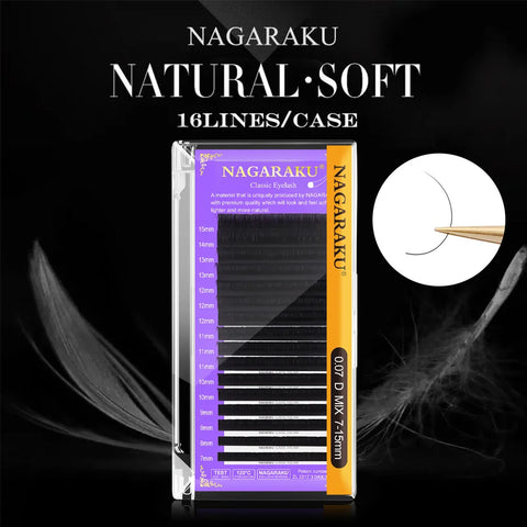 NAGARAKU 16Rows Classic Individual Eyelash Extensions