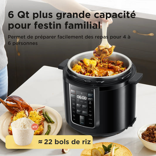 Midea Quick Electric Pressure Cooker 9-in-1