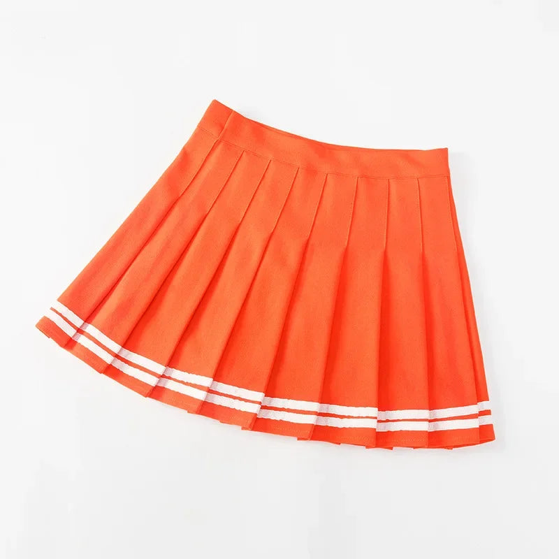 Pleated Tennis Skirt for Women - Korean Style Athletic Golf and Workout Mini Skirt