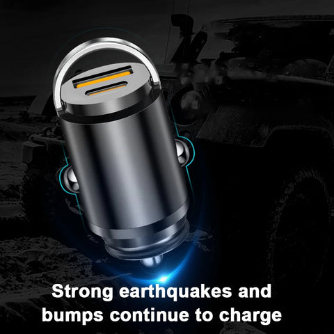 SEAMETAL 100W Fast Charge Car Charger