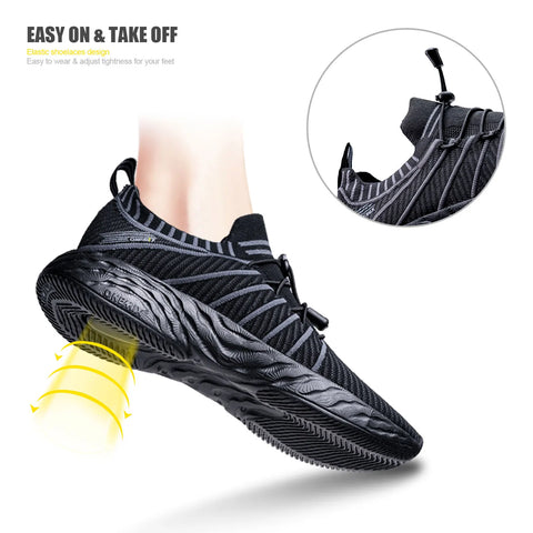 ONEMIX Men's Lightweight Breathable Sneakers for Training and Jogging