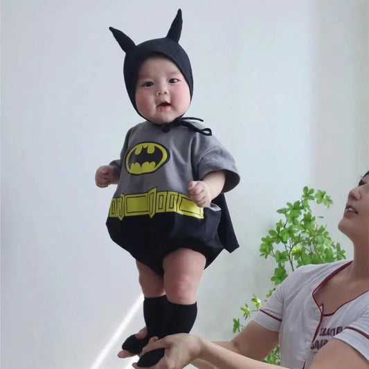Summer Baby Clothes Unisex Cartoon Animal Bodysuits