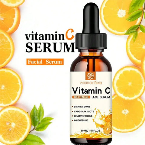 Vitamine C gezichtsessence met hyaluronzuur - Verwijderaar van donkere vlekken 