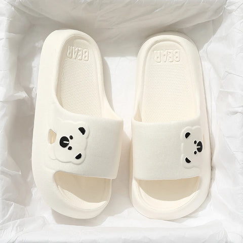 Cartoon Slippers Wolk Dikke Zolen Sandalen 