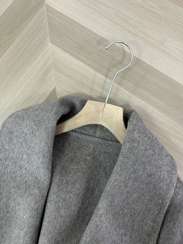 Tossy Fox Fur Wool Overcoat voor dames - Elegante dubbelzijdige wollen korte jas 2025